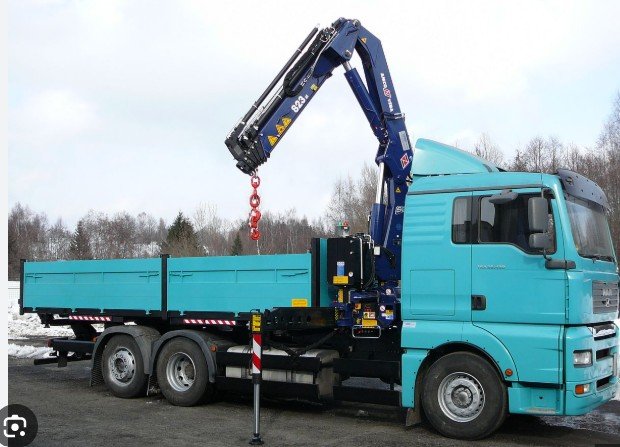 Cargo Body with Crane